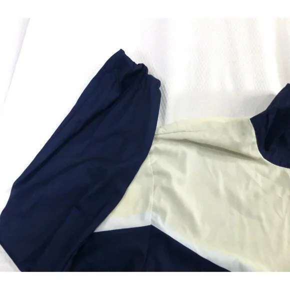 Chicago White Sox Quarter Zip Jacket Windbreaker Tri Color Chevron Xfinity Polye - Picture 14 of 16